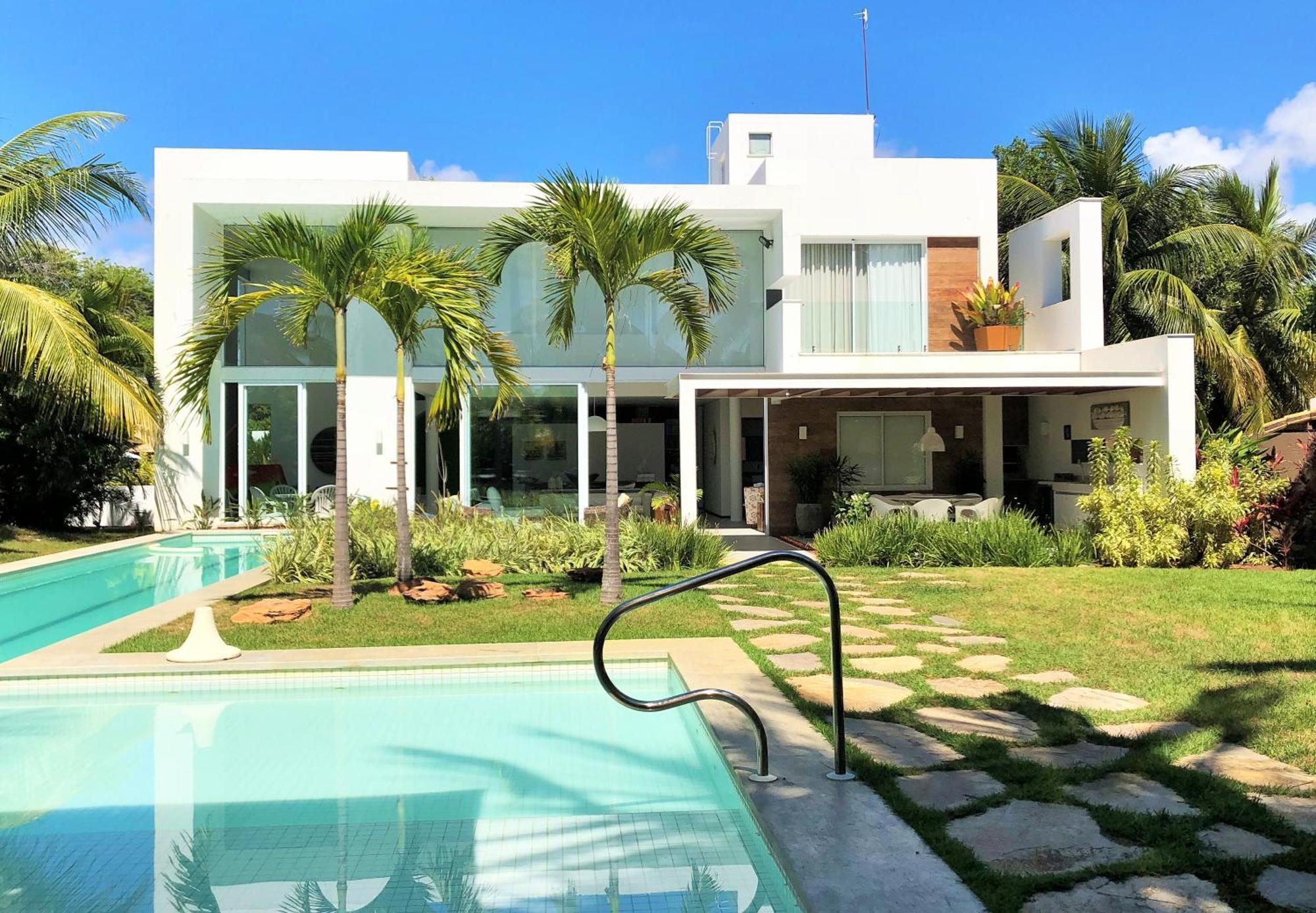 Casa De Praia Em Interlagos - 4 Suites A Poucos Metros Do Mar Camaçari エクステリア 写真